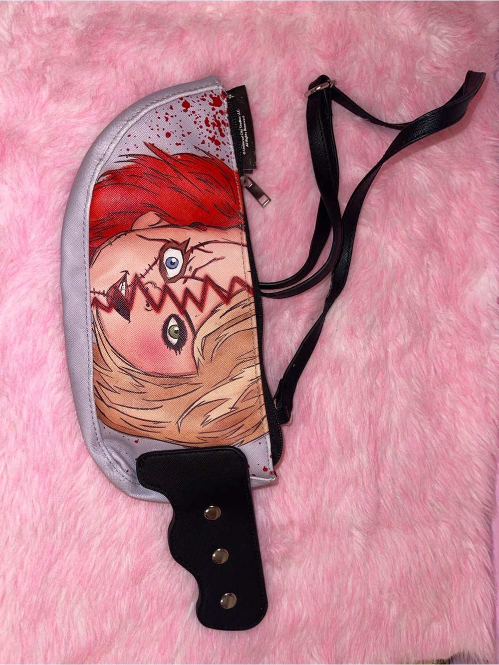 Rare Bioworld child’s play Bride of Chucky Tiffany knife bag purse Halloween